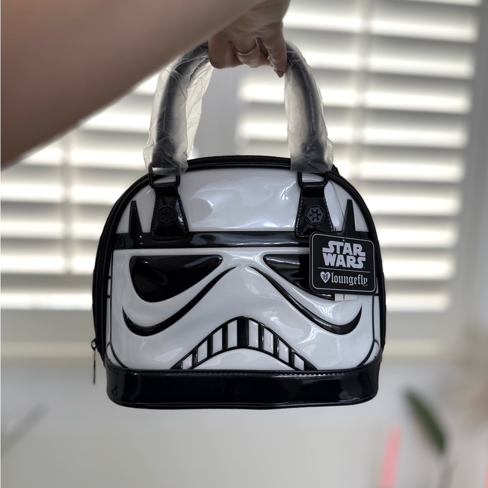 Loungefly Star Wars Stormtrooper Bag - Black and White